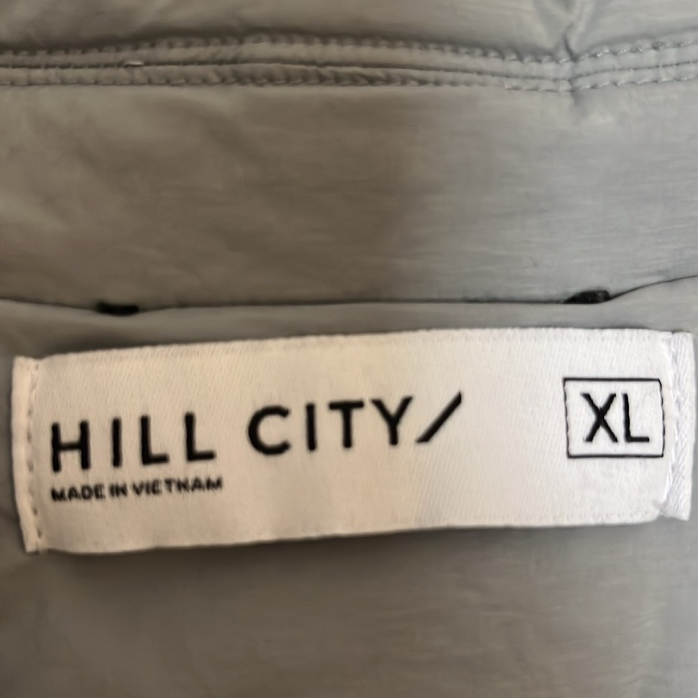 Hill City Men’s  Thermal Light Shirt Gray Jacket Size XL - Picture 3 of 13